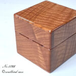 センダン1本用時計ケース　背面