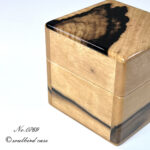 黒柿1本用時計ケース　左面