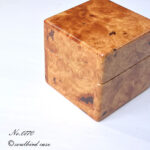 花梨（カリン）バール1本用時計ケース　左面