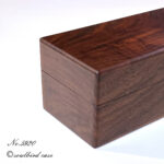 no.5920　左面　ブラックウォールナットオイル仕上げ　5本用時計ケース