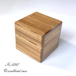 背面　カメルーンゼブラウッド1本用時計ケース