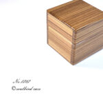 左面　カメルーンゼブラウッド1本用時計ケース