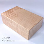 天板　カーリーメイプル10本用時計ケース10本用時計ケース