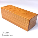 no.5969　前面　ケヤキ5本用時計ケースno.5969
