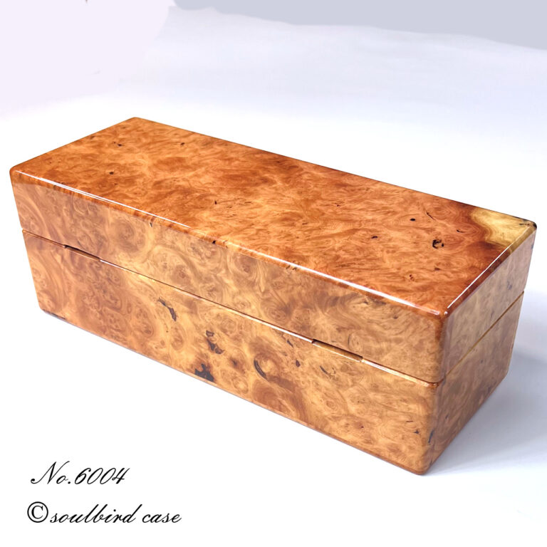 no.6004　背面　花梨バール5本用時計ケース