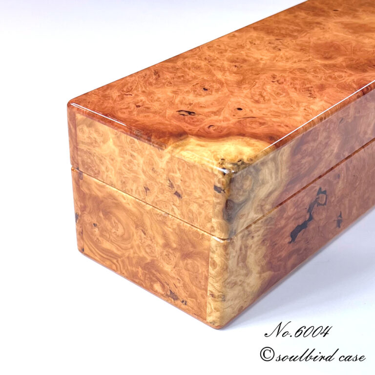 no.6004　左面　花梨バール5本用時計ケース