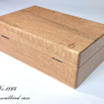 バーズアイメイプル10本用時計ケース　背面