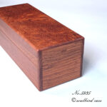 ブビンガ5本用時計ケース　no.5935　右面