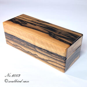 黒柿5本用時計ケース　前面　no.6003