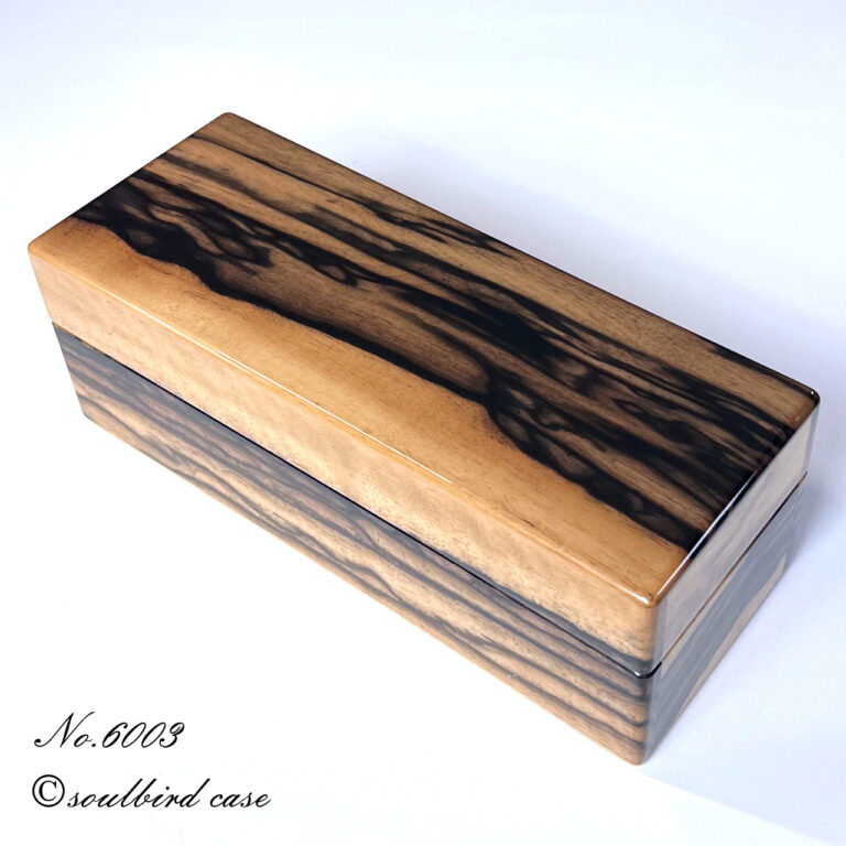 黒柿5本用時計ケース　天板　no.6003