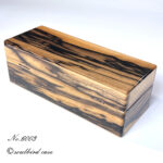 黒柿5本用時計ケース　背面　no.6003