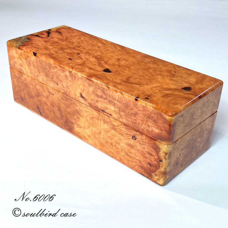 花梨バール5本用時計ケース 前面