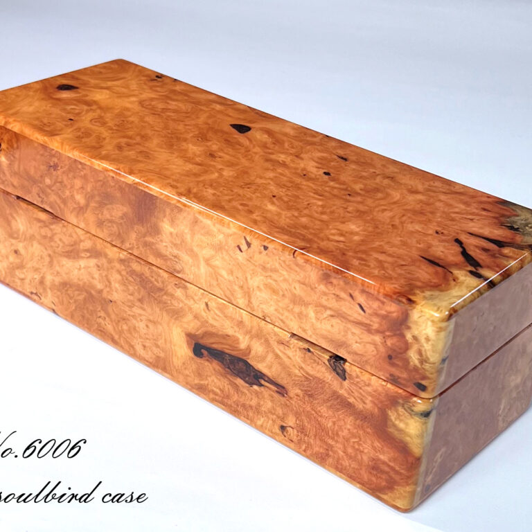 花梨バール5本用時計ケース 背面