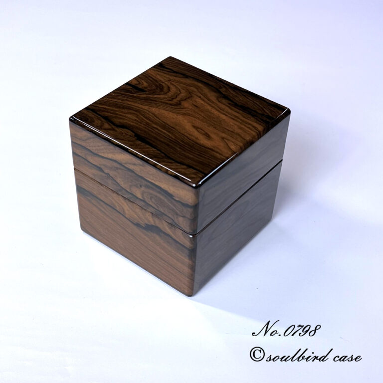 天板　シャム柿1本用時計ケース