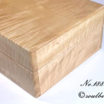 右面　トチ杢　10本用時計ケース