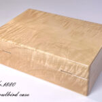 背面　トチ杢　10本用時計ケース