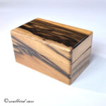 前面　天板　黒柿3本用時計ケース