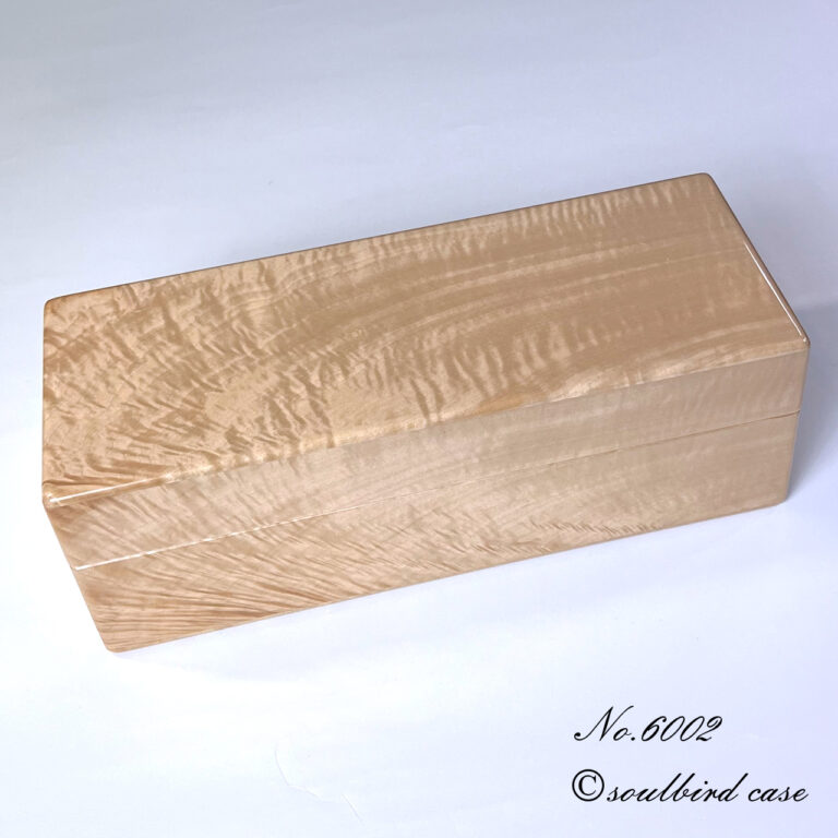 天板　トチ杢5本用時計ケース