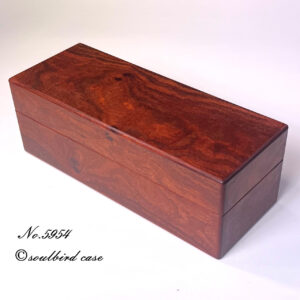 紫檀5本用時計ケースオイル仕上げ