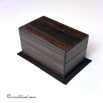 縞黒檀3本用オイル仕上げ時計ケース