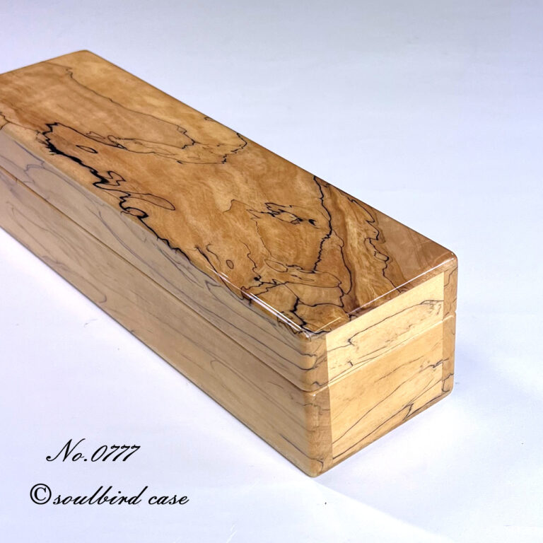 No.0777　トチ・スポルテッド 横長　1本用時計ケース
