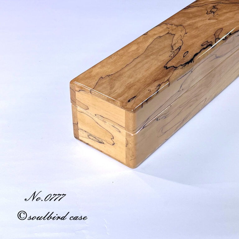 No.0777　トチ・スポルテッド 横長　1本用時計ケース