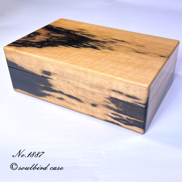 no.1887　黒柿10本用時計ケース