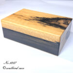 no.1887　黒柿10本用時計ケース