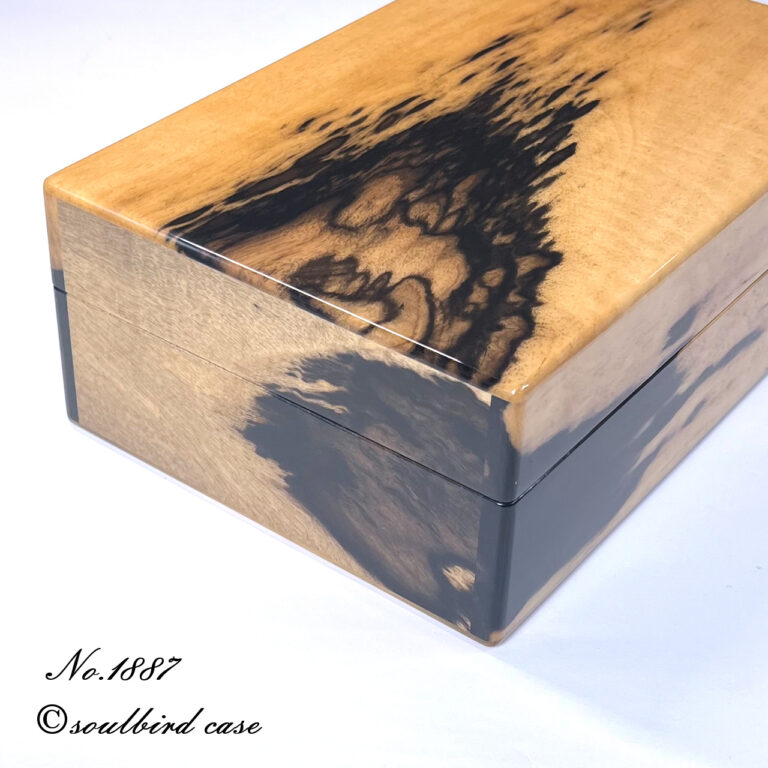 no.1887　黒柿10本用時計ケース