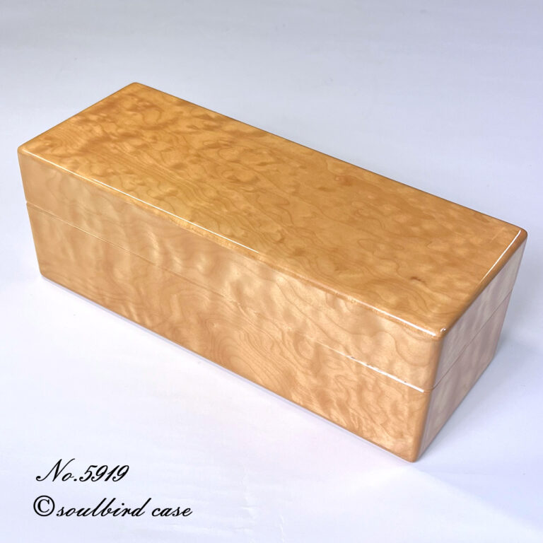 no.5919 キルテッドメイプル5本用時計ケース