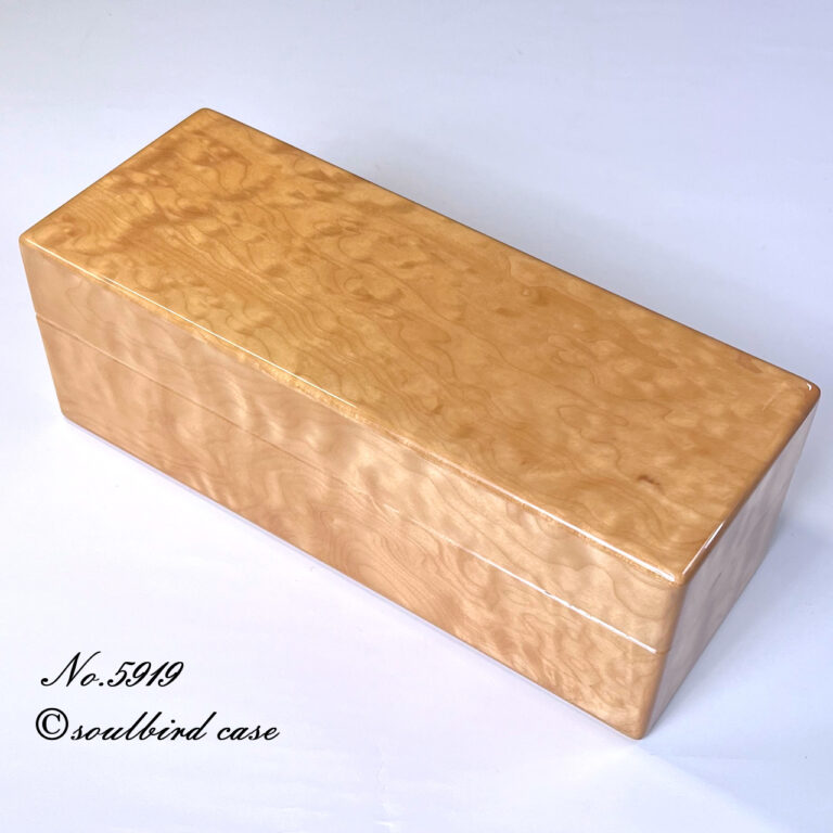 no.5919 キルテッドメイプル5本用時計ケース