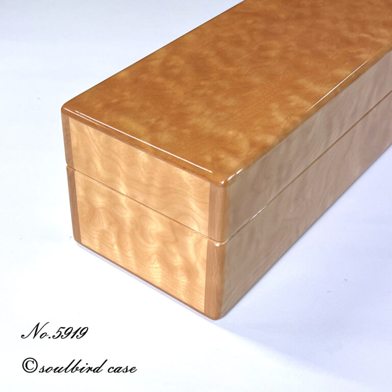 no.5919 キルテッドメイプル5本用時計ケース
