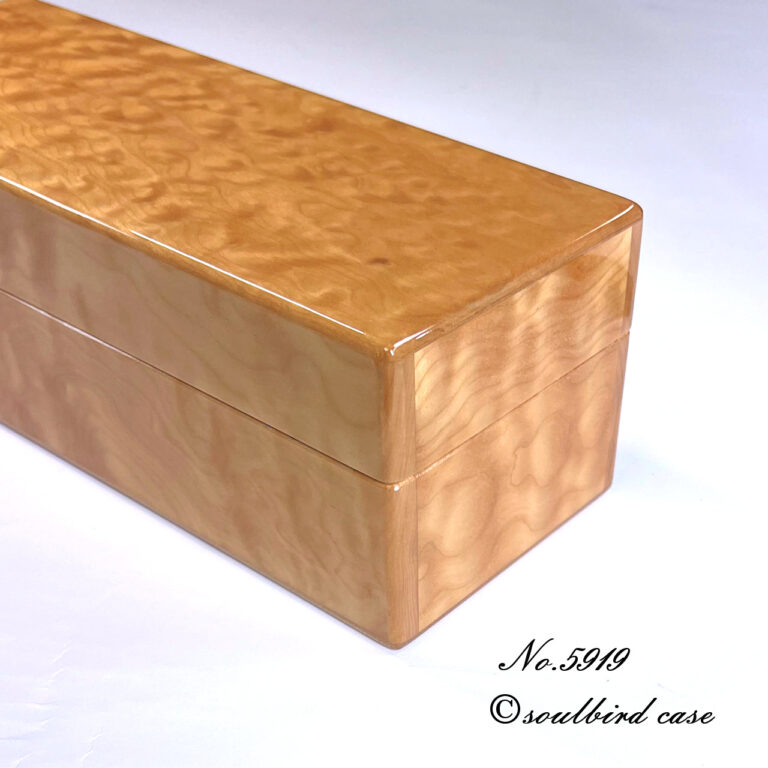 no.5919 キルテッドメイプル5本用時計ケース