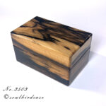 No.3503　黒柿3本用時計ケース