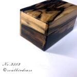 No.3503　黒柿3本用時計ケース