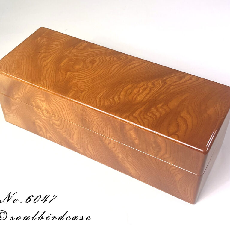 6047ケヤキ5本用時計ケース