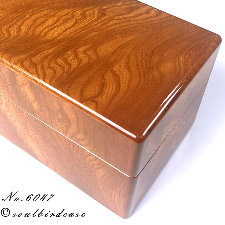 6047ケヤキ5本用時計ケース