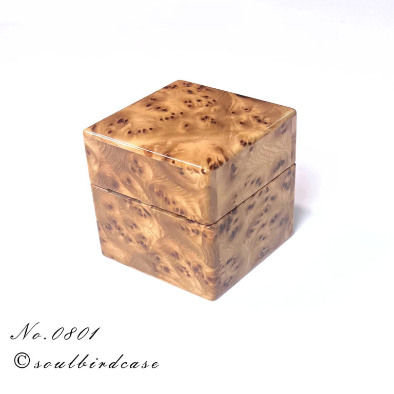 No.0801　ニレケヤキ　1本用時計ケース