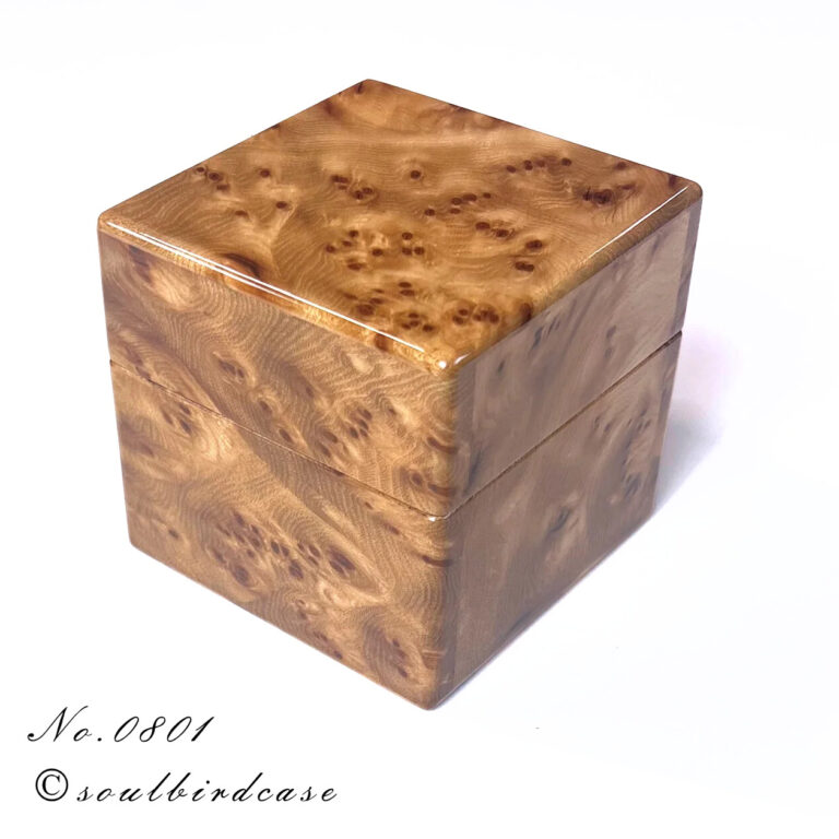 No.0801　ニレケヤキ　1本用時計ケース