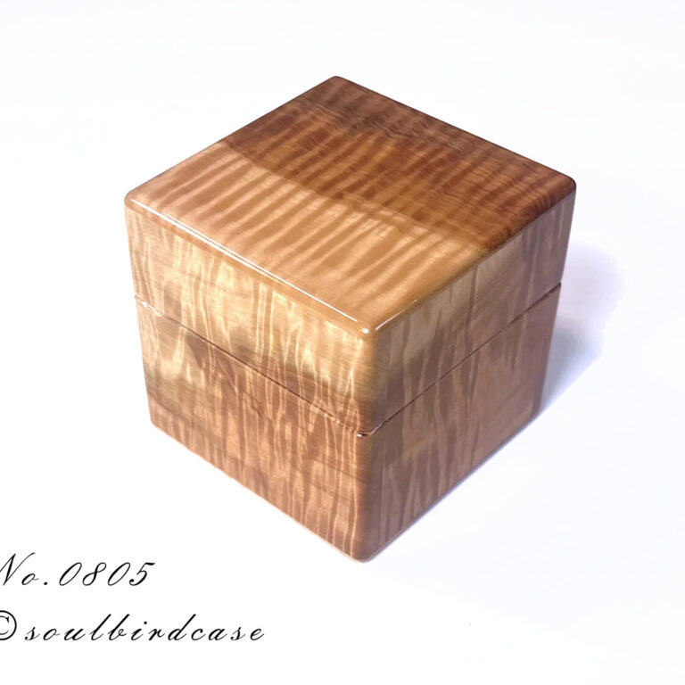 No.0805　トチ杢　1本用時計ケース