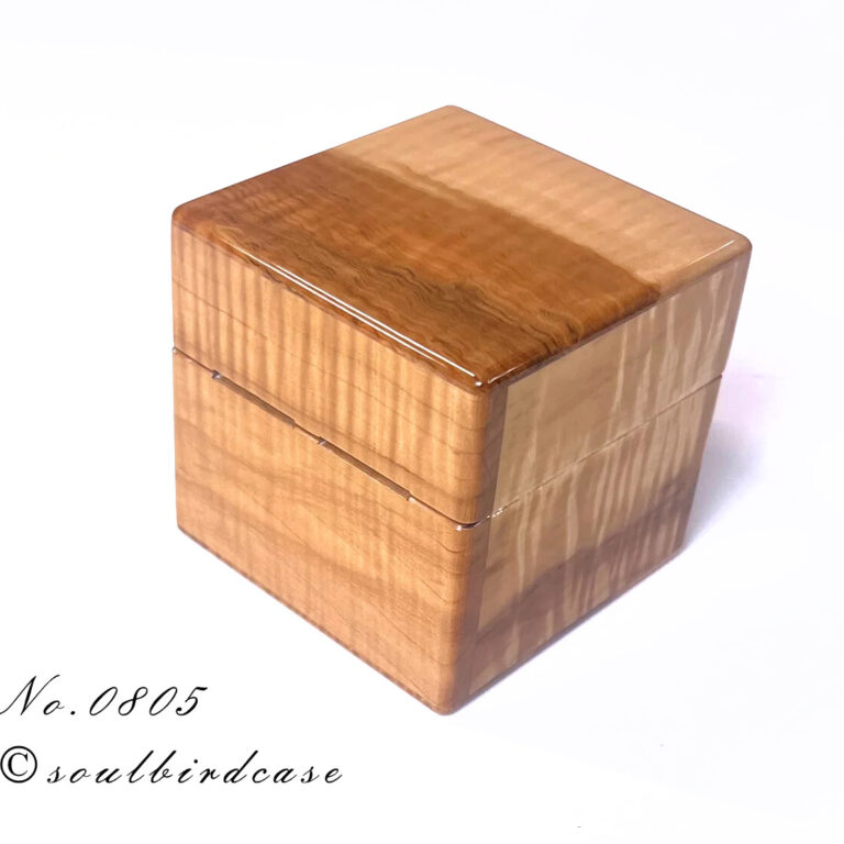 No.0805　トチ杢　1本用時計ケース