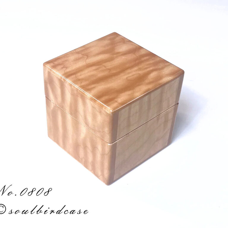 No.0808　キルテッドメイプル　1本用時計ケース