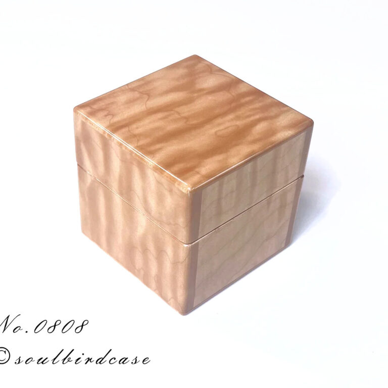 No.0808　キルテッドメイプル　1本用時計ケース