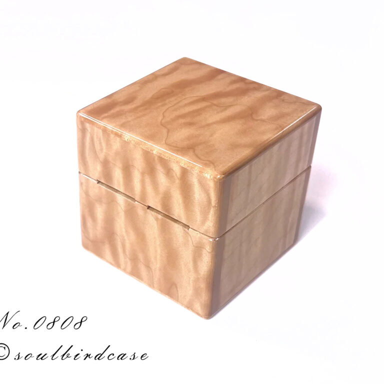 No.0808　キルテッドメイプル　1本用時計ケース