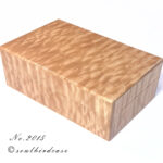 No.2015　キルテッドメイプル　10本用時計ケース