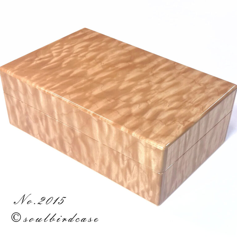 No.2015　キルテッドメイプル　10本用時計ケース
