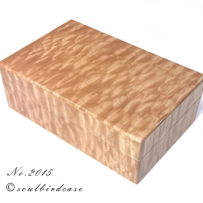 No.2015　キルテッドメイプル　10本用時計ケース
