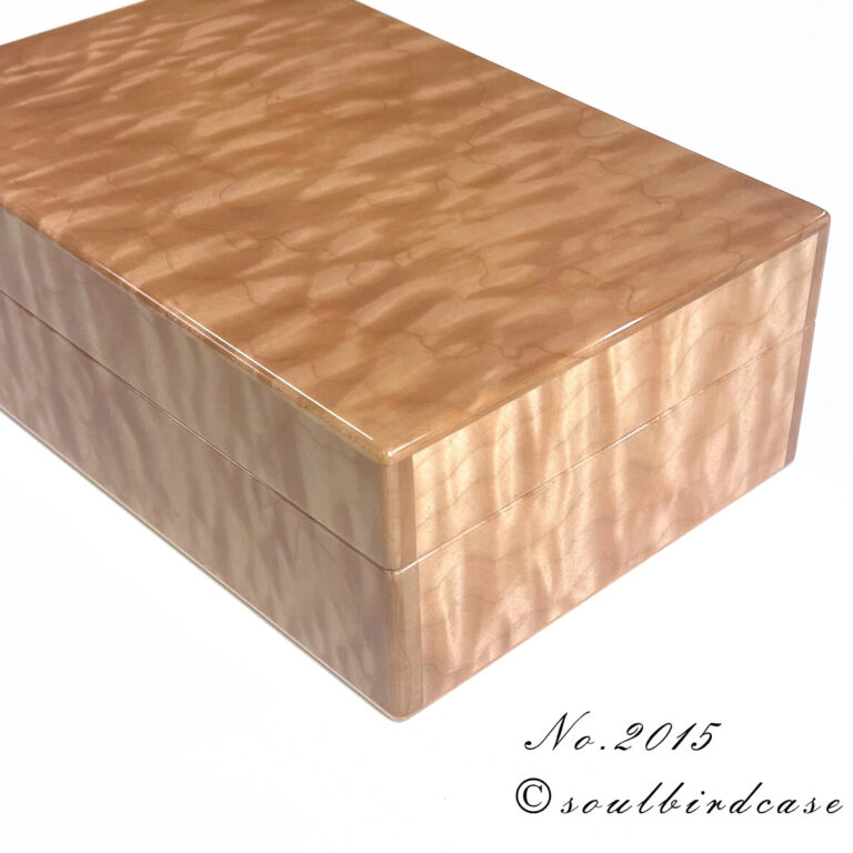 No.2015　キルテッドメイプル　10本用時計ケース