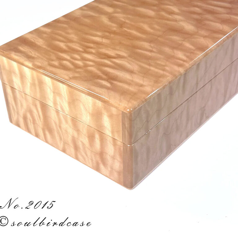 No.2015　キルテッドメイプル　10本用時計ケース