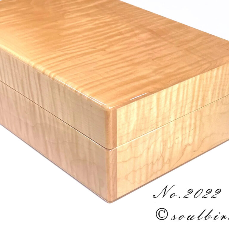 No.2022　カーリーメイプル　10本用時計ケース